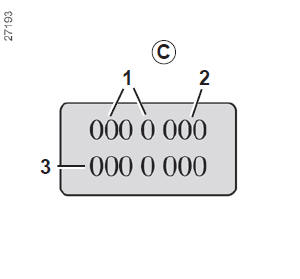 Plaques d'identification moteur