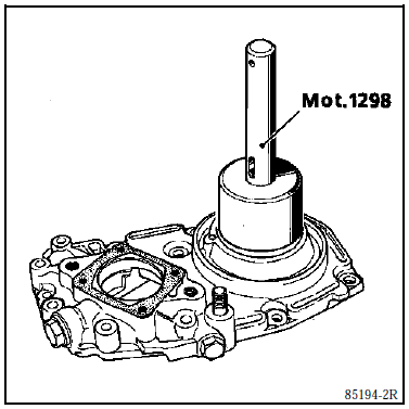 Controle de la resistance en rotation du pignon