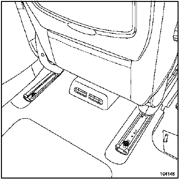 Conduit de distribution d'air arrière