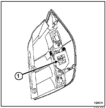 Feu arrière : Branchement