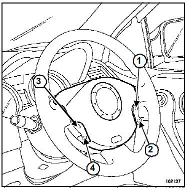 Contacteur de volant : Branchement