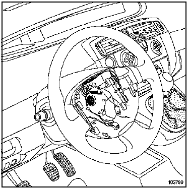 Ensemble de commandes sous volant