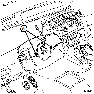 Ensemble de commandes sous volant