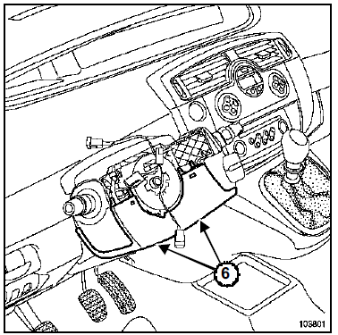 Ensemble de commandes sous volant