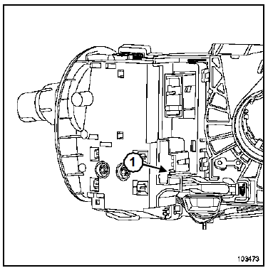 Manette d'essuyage : Branchement