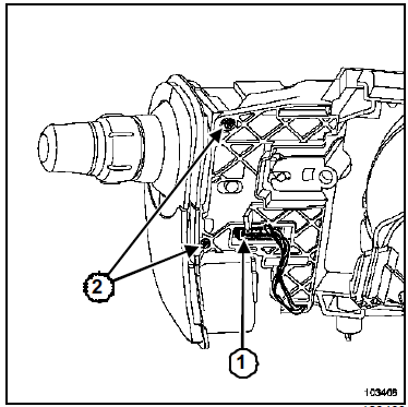 Manette d'éclairage