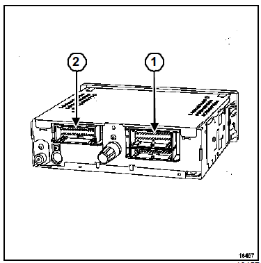 Navigation "haut de gamme" : Branchements de l'unité centrale de communication