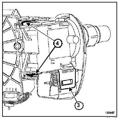 Manette d'éclairage