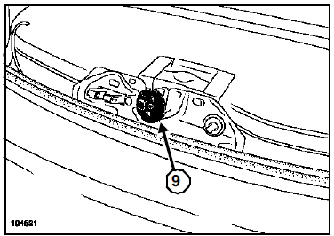 Mécanisme du moteur d'essuie-vitre arrière