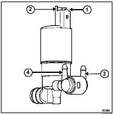 Lave-vitre : Fonctionnement