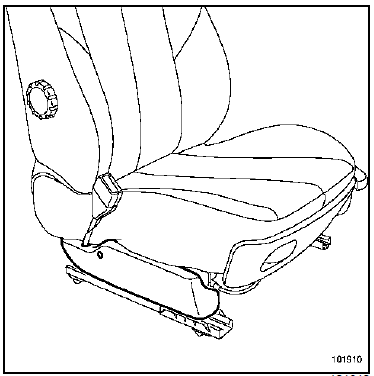 Prétensionneur de boucle avant