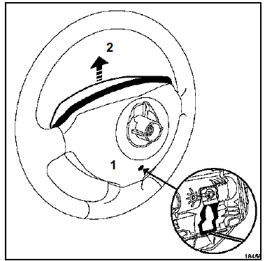 Airbag frontal conducteur