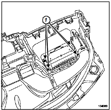 Airbag frontal passager