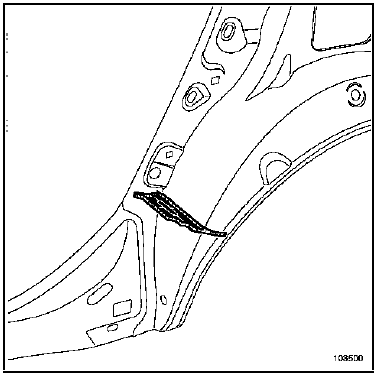 Panneau d'aile arrière