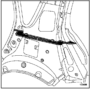 Panneau d'aile arrière