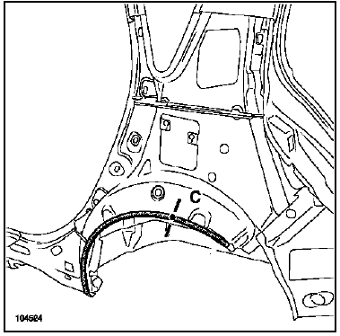 Panneau d'aile arrière