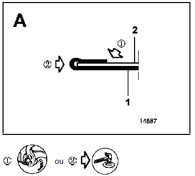 Panneau de porte latérale avant