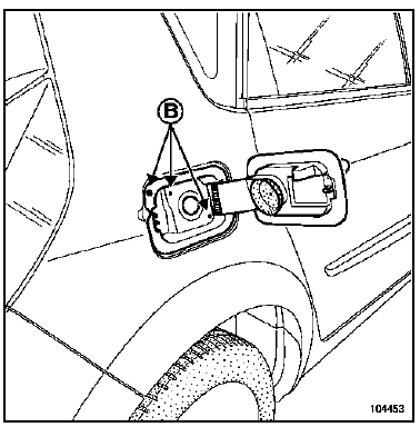 Trappe à carburant