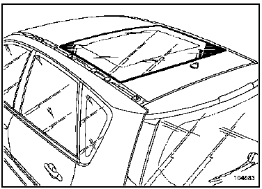 Vitre fixe de toit ouvrant