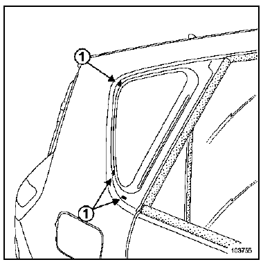 Vitre de custode