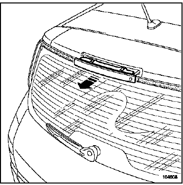 Lunette arrière