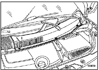 Grille d'auvent