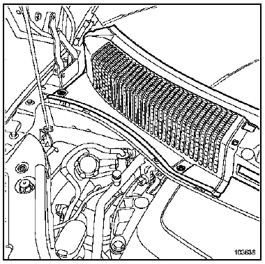 Grille d'auvent