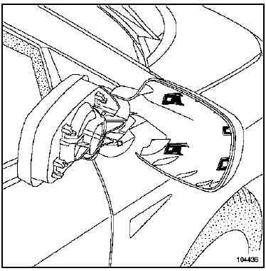 Coquille de rétroviseur