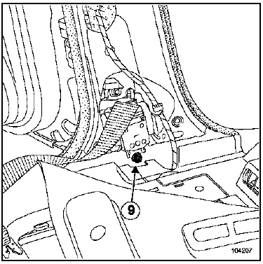 Ceinture de sécurité avant