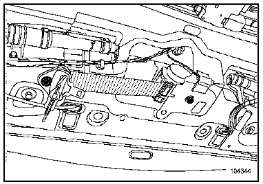 Ceinture de sécurité arrière centrale