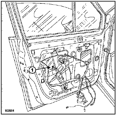 Joint d'encadrement de porte avant