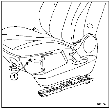 Armature de siège avant