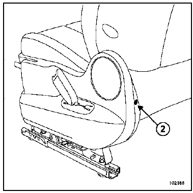 Armature de siège avant