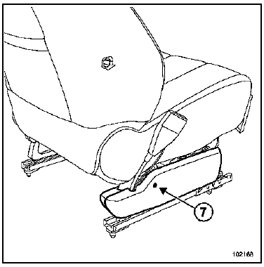 Armature de siège avant