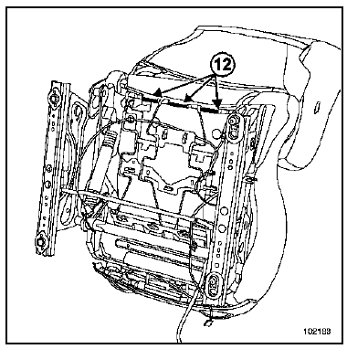 Armature de siège avant