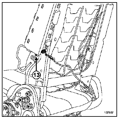 Armature de siège avant