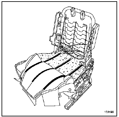 Armature de siège avant