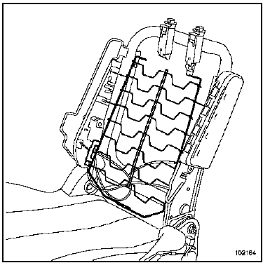 Armature de siège avant