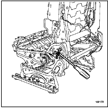 Armature de siège avant