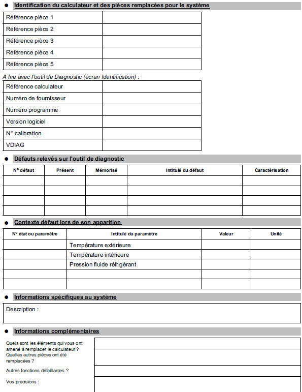 Fiche diagnostic 