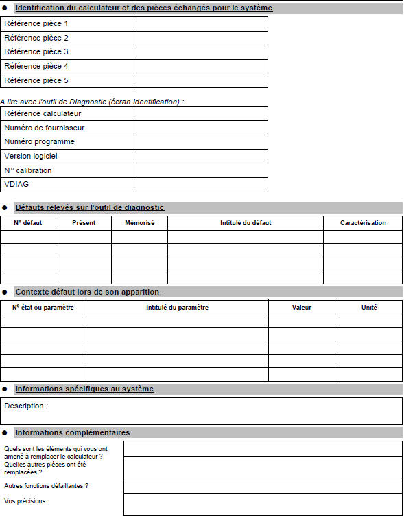 Système : Boîtier Interconnexion Habitac