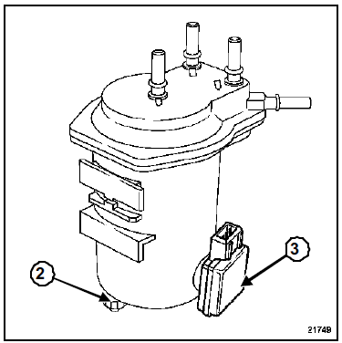 Filtre à gazole