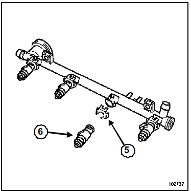 Rampe d'injection - Injecteurs