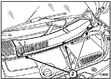 Remplacement de l'élément filtrant