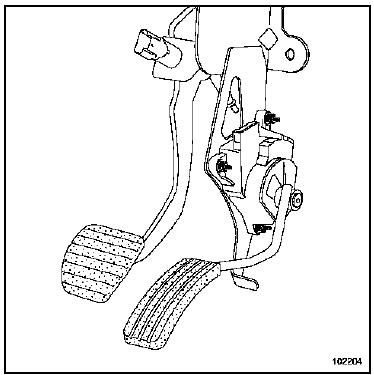 Potentiomètre de pédale d'accélérateur