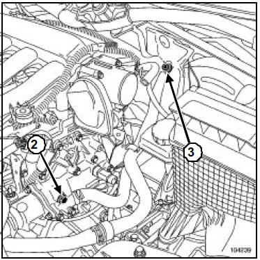 Vidange - remplissage du circuit de refroidissement