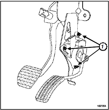 Potentiomètre de pédale d'accélérateur