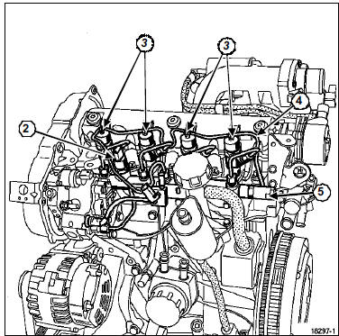 Rampe d'injection