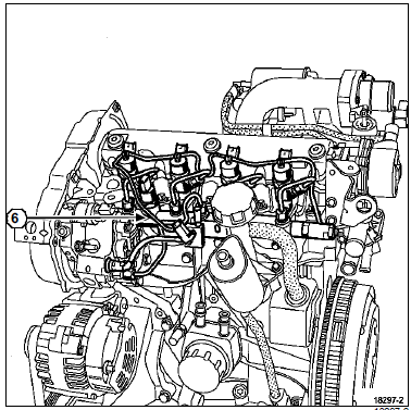 Rampe d'injection