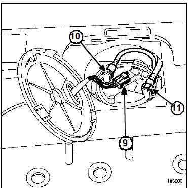 Vidange du réservoir à carburant